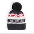 Up Nord Knit Hat with Pom - Black